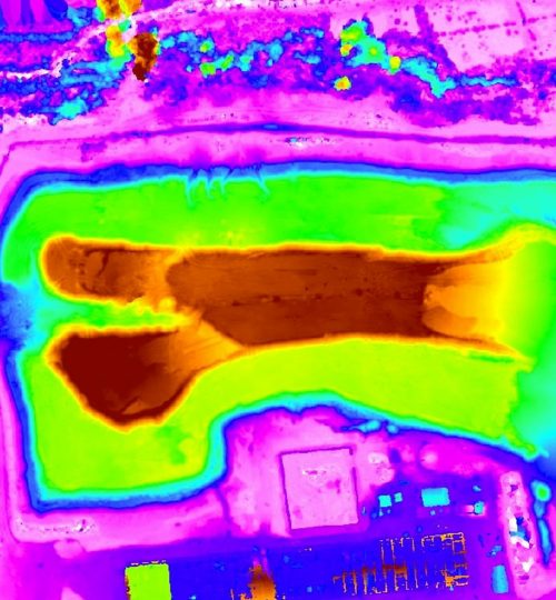 3D mapping stockpile volume Estimation